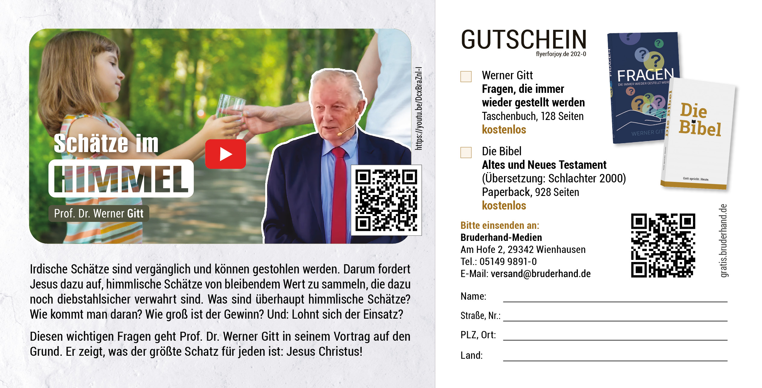 Schätze sammeln – ... aber richtig!